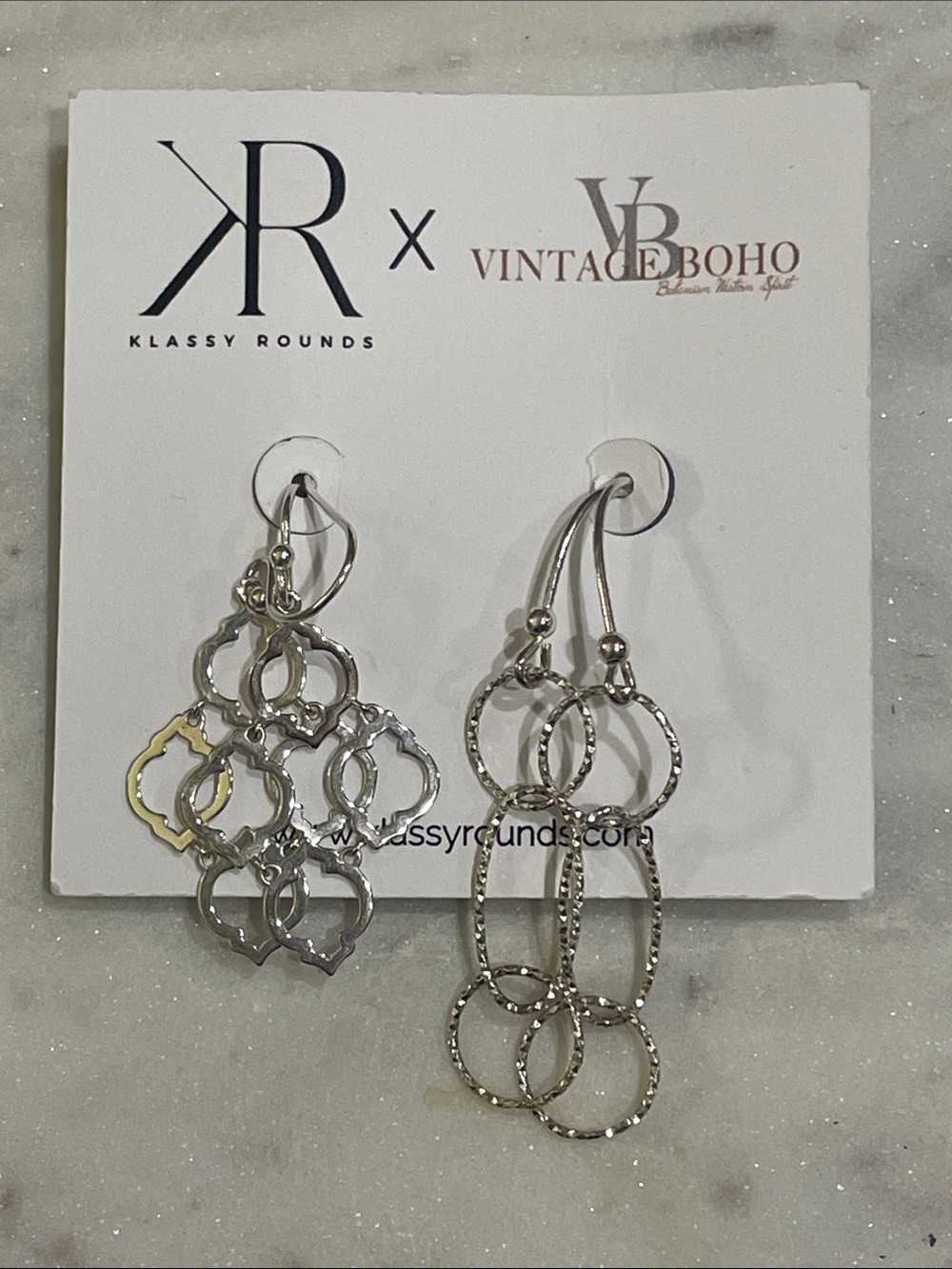 Sterling Silver Dangly Earrings